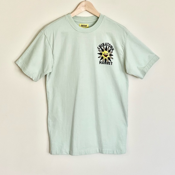 NEW Chinatown Market Sunshine Graphic Pale Green T Shirt Men’s size Medium - Picture 5 of 7